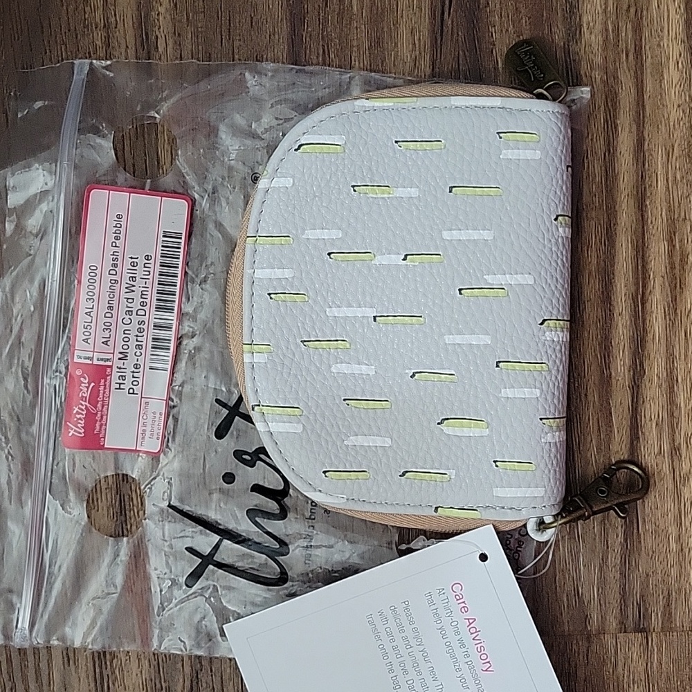 Thirty-one Half-Moon wallet